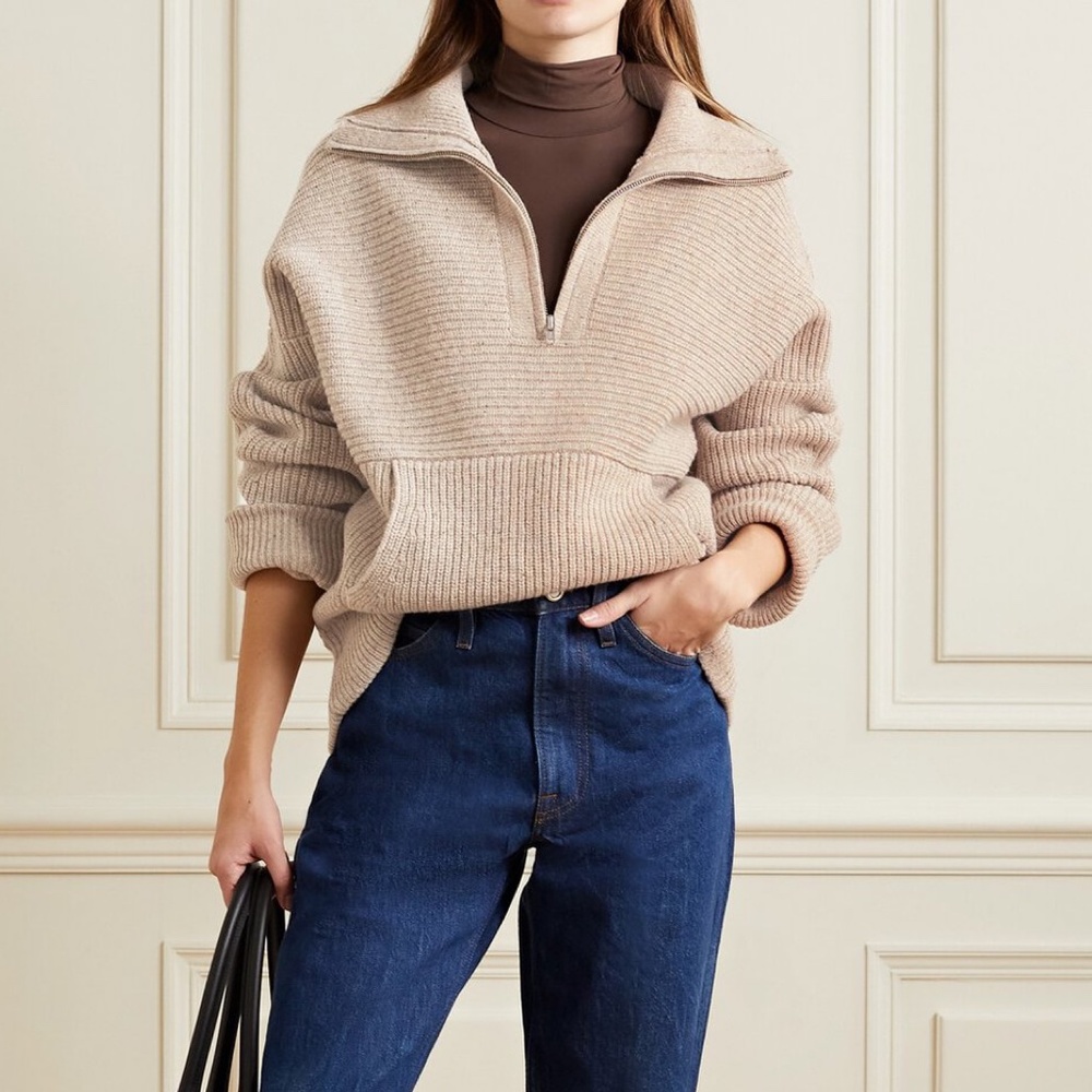 Apiece Apart Klee Merino wool oversized sweater size XS